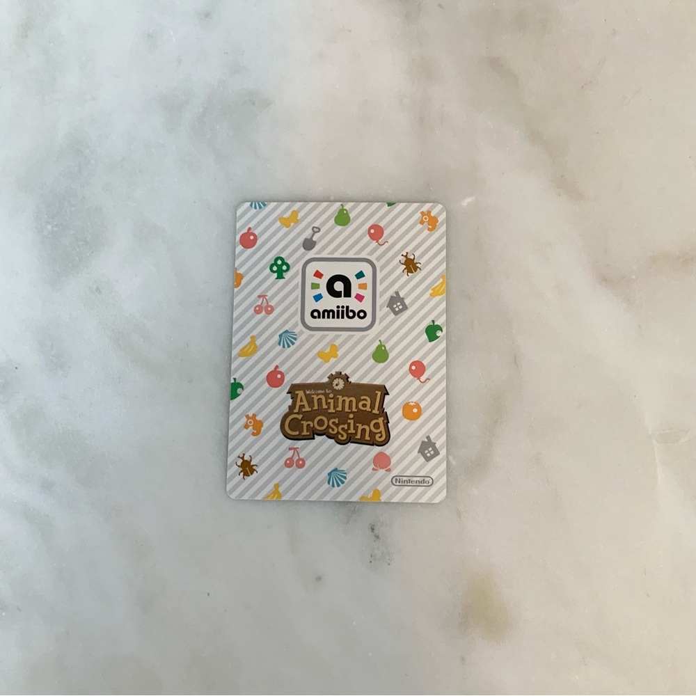 Bangle 056 Animal Crossing NINTENDO Amiibo Card Series 1 NEW HORIZON - Picture 2 of 2